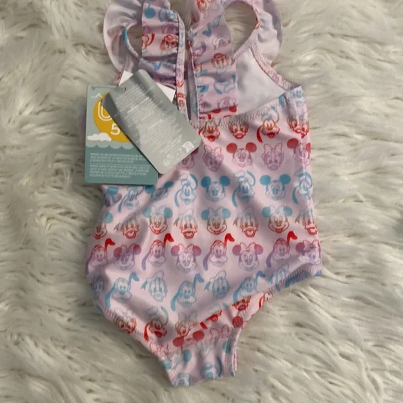 Disney Baby Multicolor Character Swimsuit size 6-9months brand new with tag - Picture 8 of 8